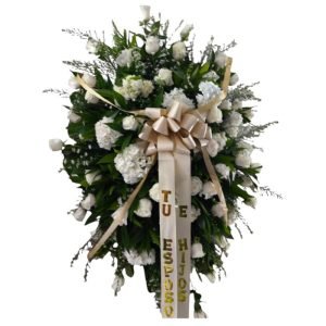 Corona de Hortensias y Rosas