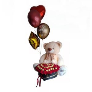 Regalo de Peluche y Globos